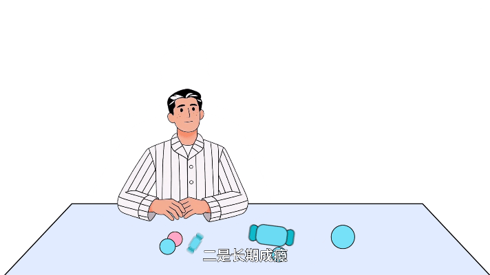 Animated illustration of addiction-related brain circuits
